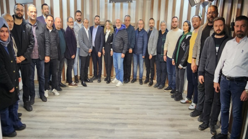 Çorum Basın Derneği'nde  Erkan Karaca Güven Tazeledi