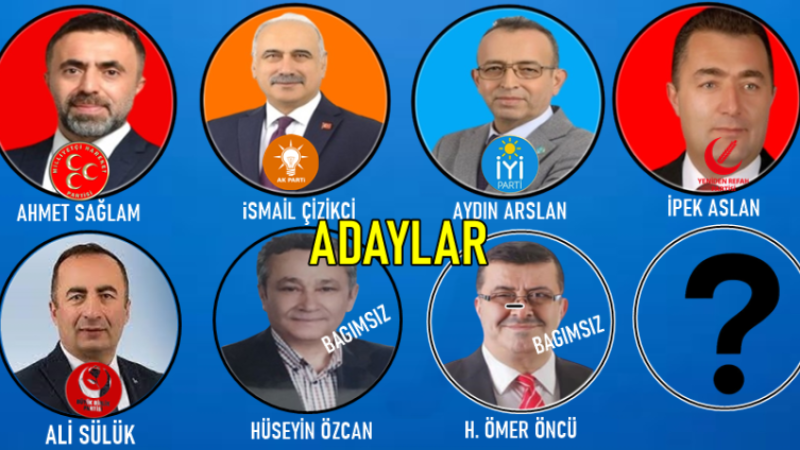 ADAYLAR NETLEŞMEYE BAŞLADI