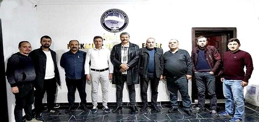 BAŞKAN OSMAN TOP GAZETECİLERİ AĞIRLADI