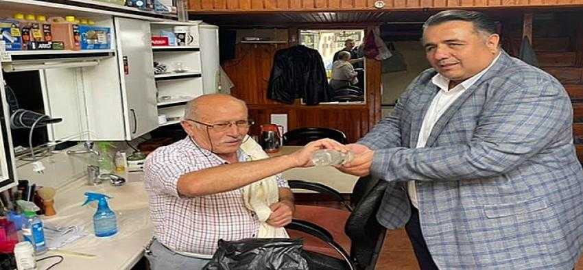 VEKİL KAYA, İSKİLİP'TE  ESNAF TURUNA  ÇIKTI