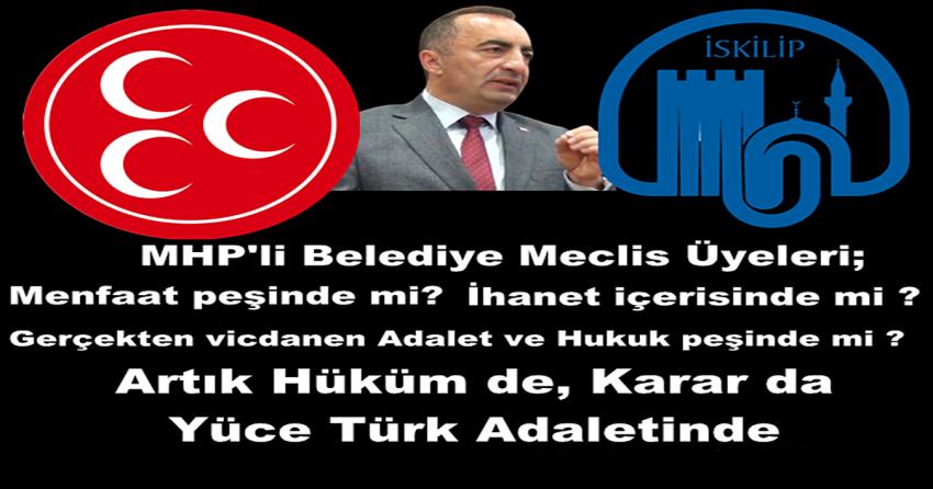 İSKİLİP MHP’DE İSTENMEYEN SÜREÇ BAŞLADI