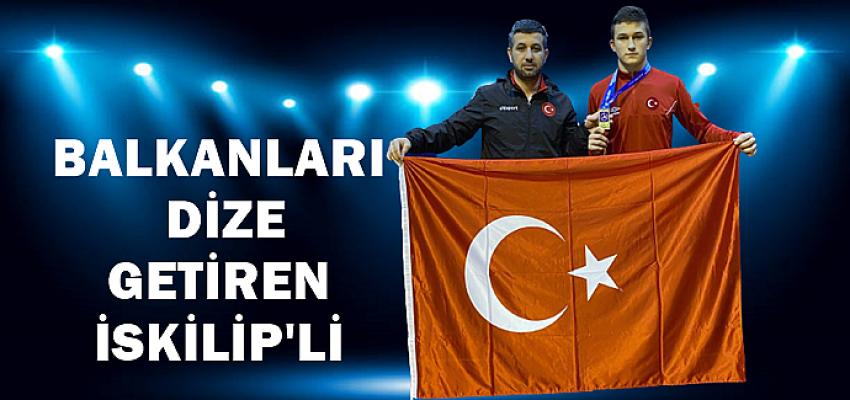 İSKİLİP’Lİ MÜRSEL ASLAN BALKAN BALKAN ŞAMPİYONU