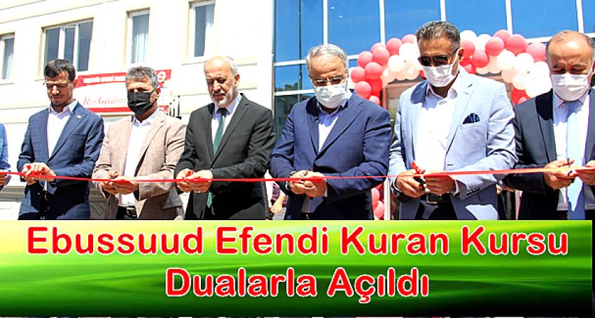 ÇORUM BÖLGESİNİN EN MODERN KURAN KURSU İSKİLİP’TE AÇILDI