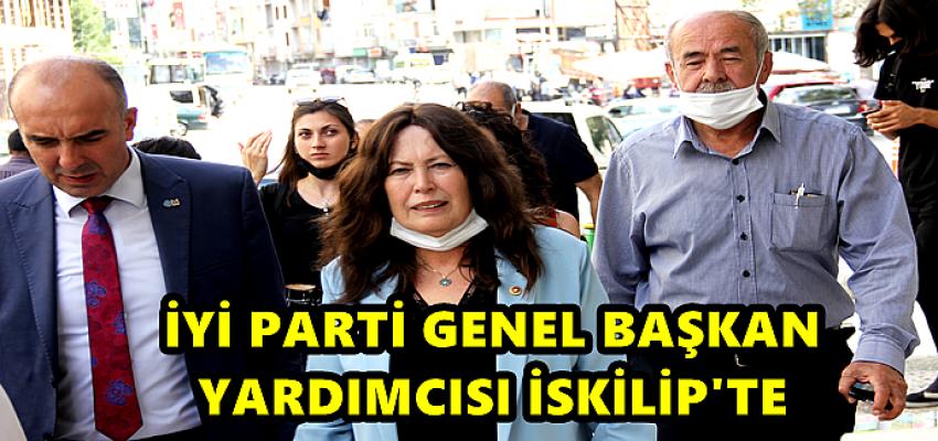İYİ PARTİ MİLLETVEKİLİ  İSKİLİP’TE ESNAF ZİYARETİNE ÇIKTI