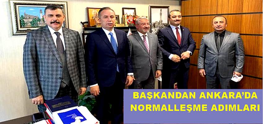BAŞKANDAN ANKARA’DA NORMALLEŞME ADIMLARI