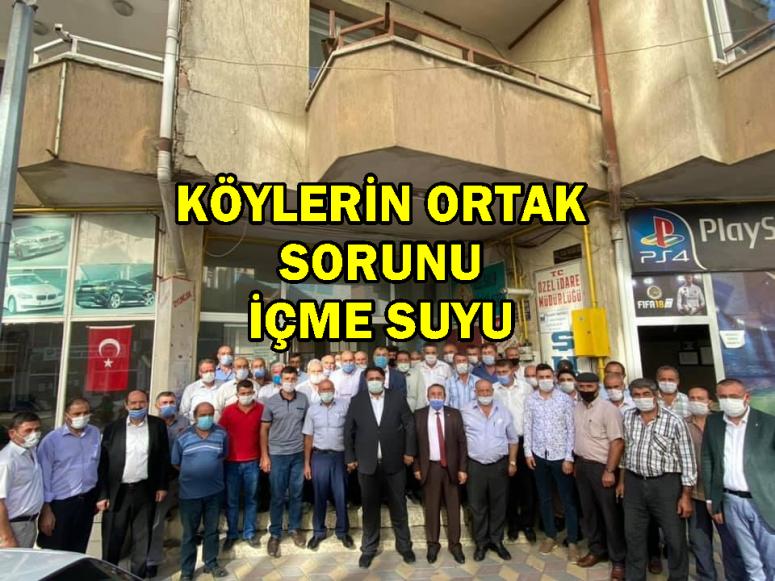 KÖYELERİN ORTAK SORUNU SU