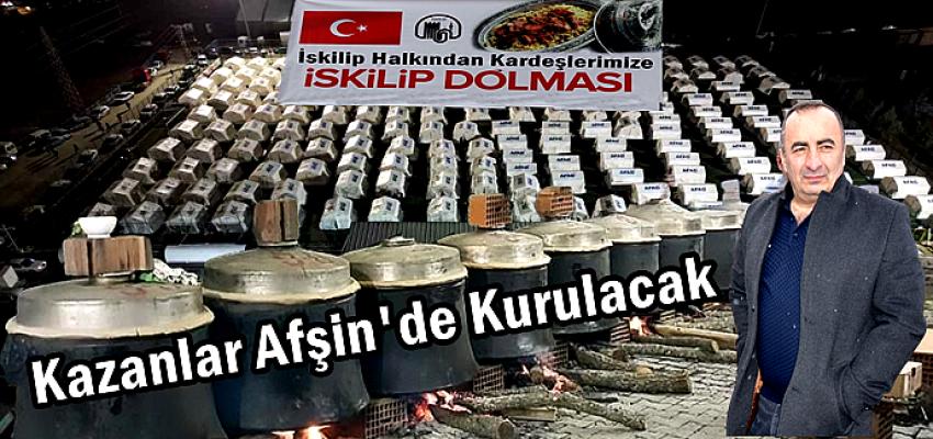 DEPREM BÖLGESİNE İSKİLİP DOLMASI