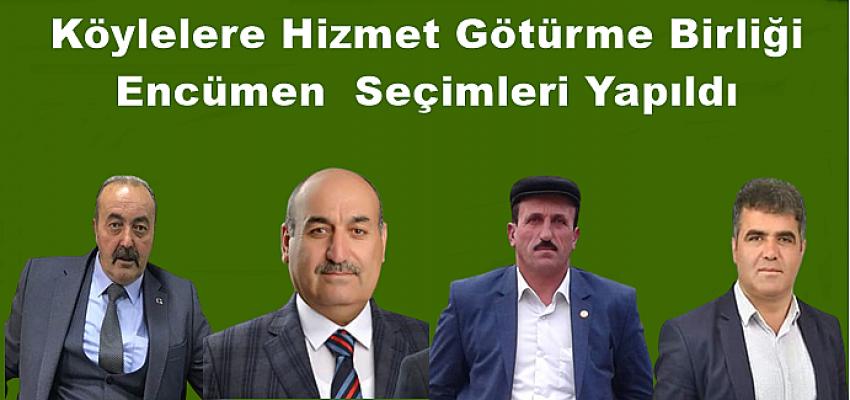 KÖYLERE HİZMET GÖTÜRME BİRLİĞİ ENCÜMEN SEÇİMLERİ YAPILDI