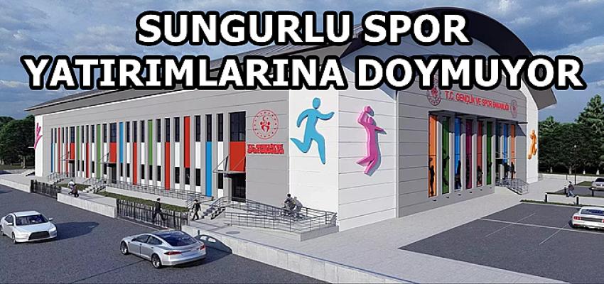SUNGURLU SPOR YATIRIMLARINA DOYMUYOR